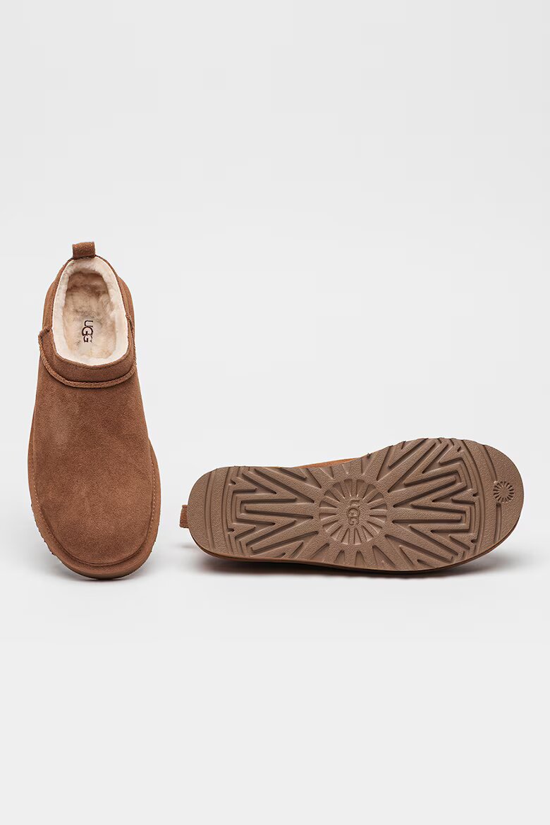 UGG Велурени боти Classic Micro Карамел