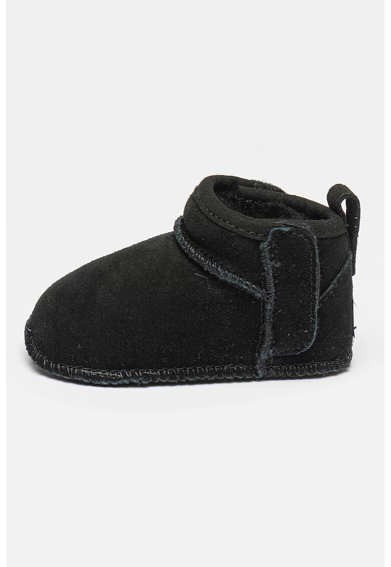 UGG Велурени боти Classic Ultra Mini