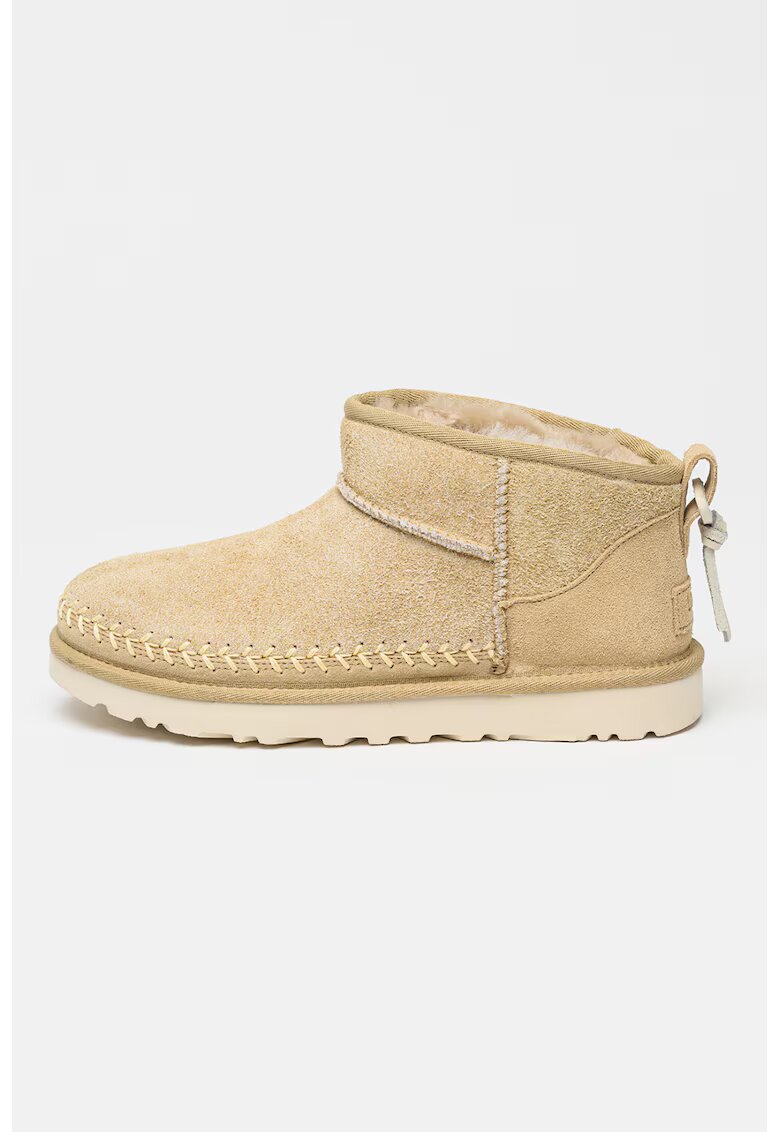 UGG Велурени боти Mini Biarritz