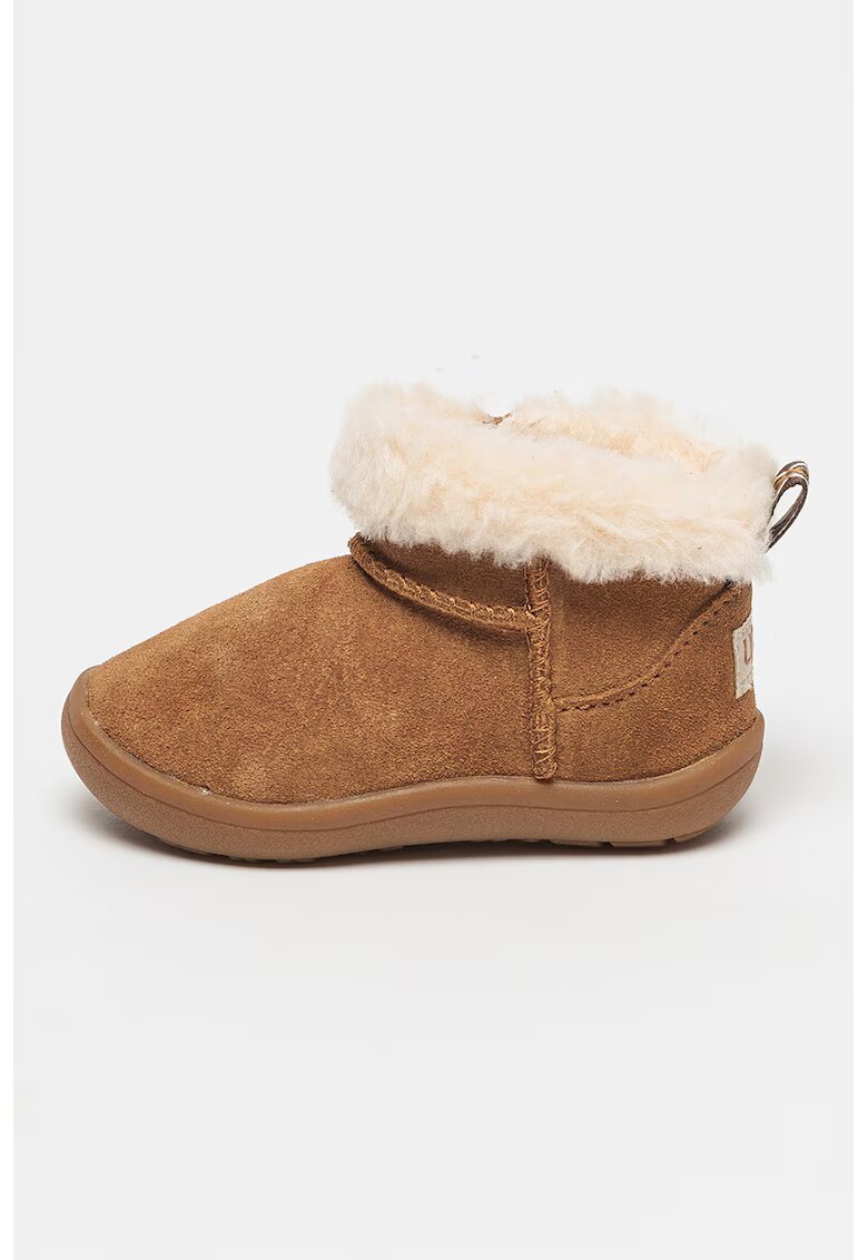 UGG Велурени боти с вълнена вата Kinsey