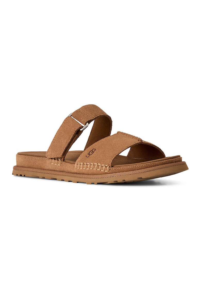 UGG Велурени чехли GoldenGaze - Карамел