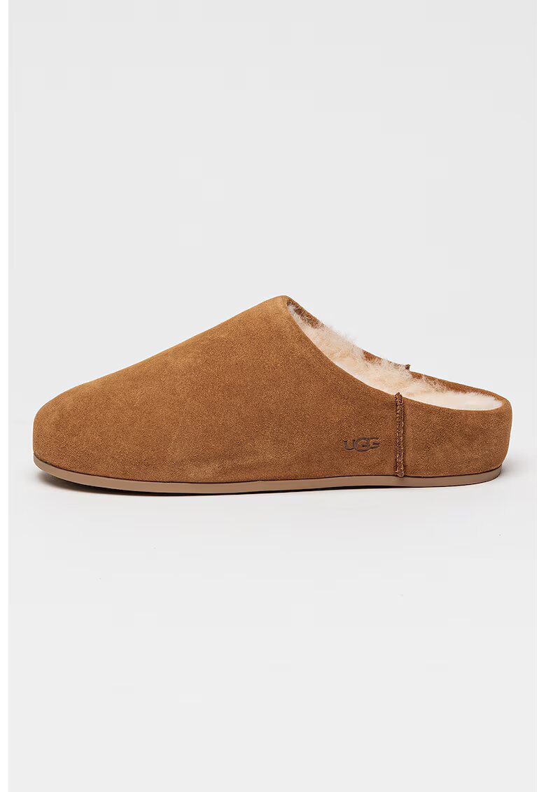 UGG Велурени домашни пантофи Elea - Камел