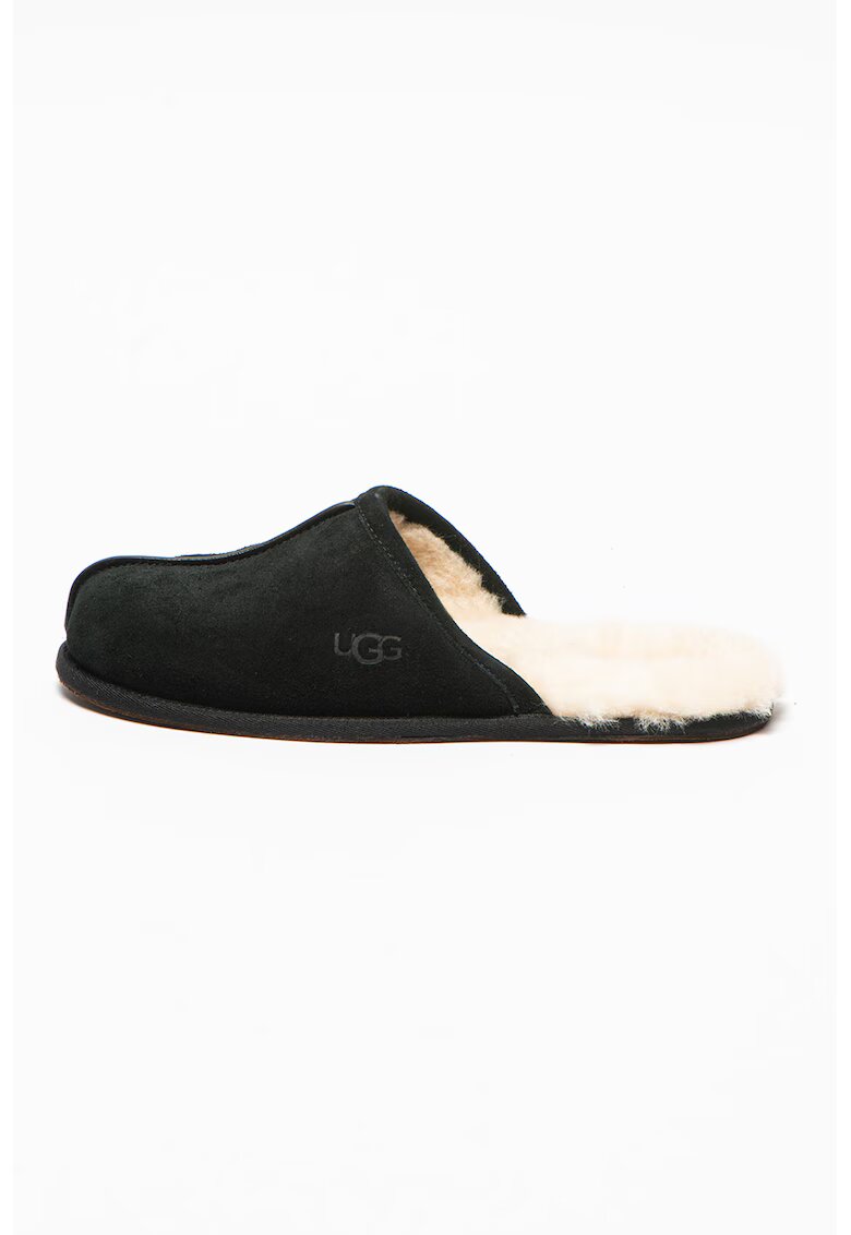 UGG Велурени домашни пантофи Scuff с вълнена вата
