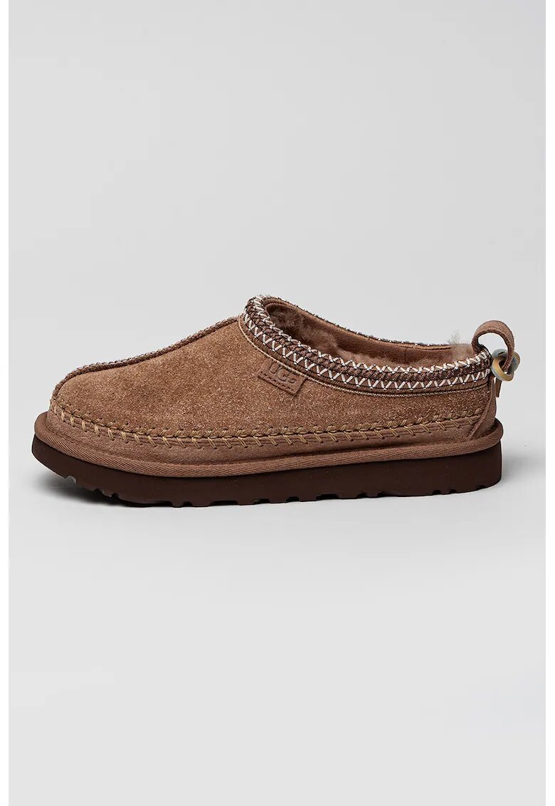 UGG Велурени пантофи Tasman Biarritz с декоративни шевове