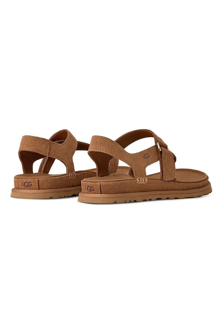 UGG Велурени сандали GoldenGaze Toe Post Карамел