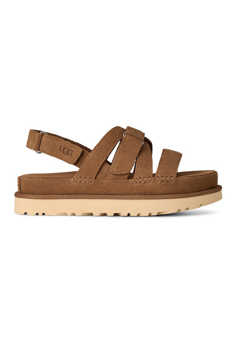 UGG Велурени сандали Goldenstar Gleam - Карамел
