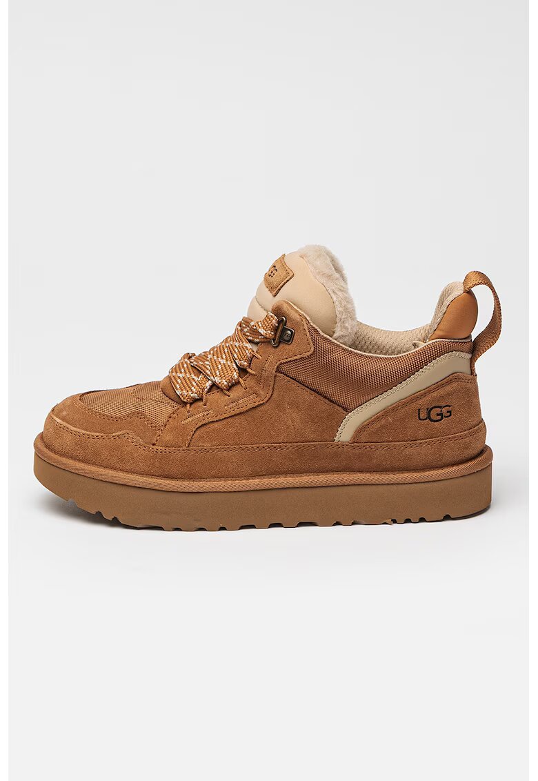 UGG Велурени спортни обувки Lowmel - Карамел