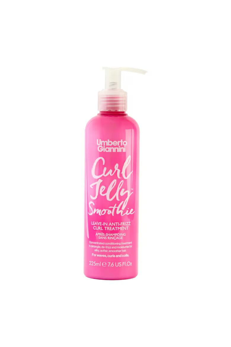 Umberto Giannini Без отмиване за къдрава коса с антистатичен ефект Curl Jelly Smoothie 225 мл Curl Jelly Smoothie