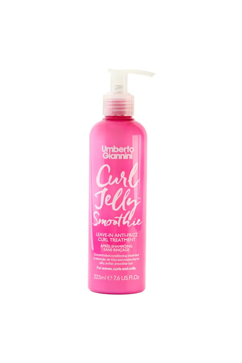 Umberto Giannini Без отмиване за къдрава коса с антистатичен ефект Curl Jelly Smoothie 225 мл Curl Jelly Smoothie