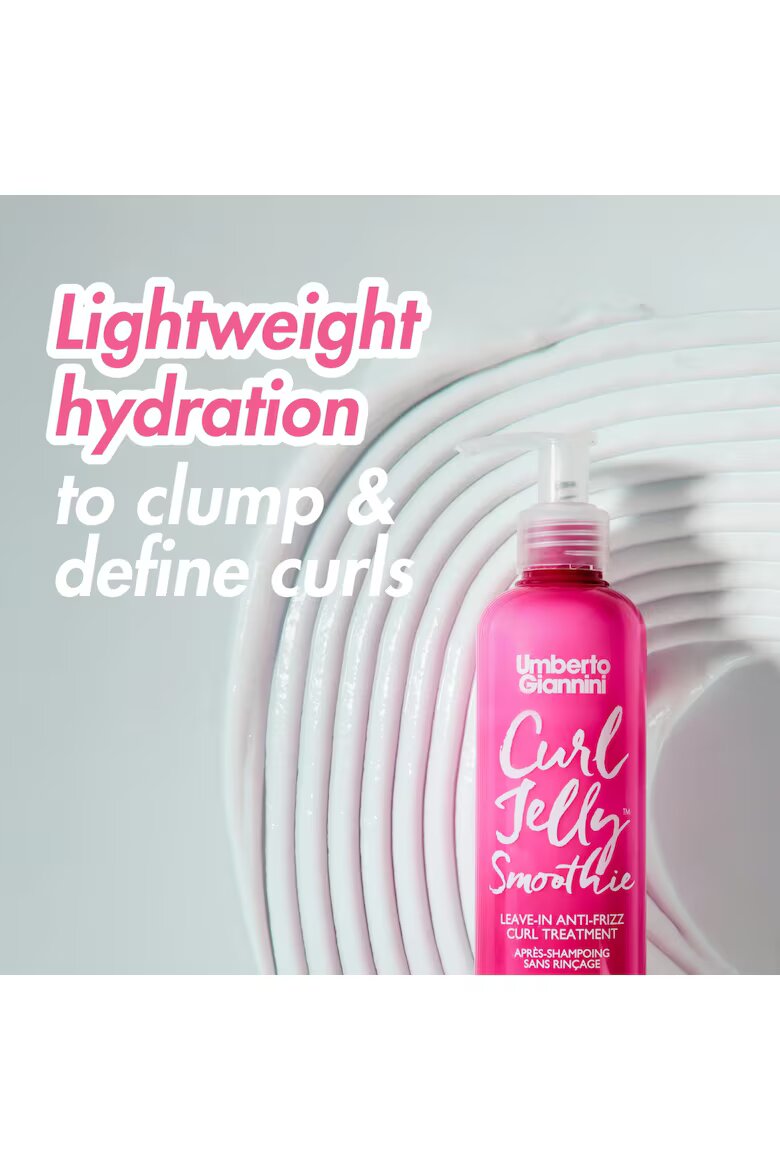 Umberto Giannini Без отмиване за къдрава коса с антистатичен ефект Curl Jelly Smoothie 225 мл Curl Jelly Smoothie