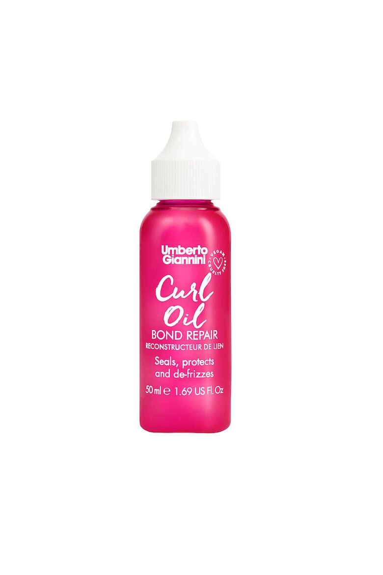 Umberto Giannini Масло против накъдряне за възстановяване на къдрава коса Curl Oil Bond Repair 50 мл