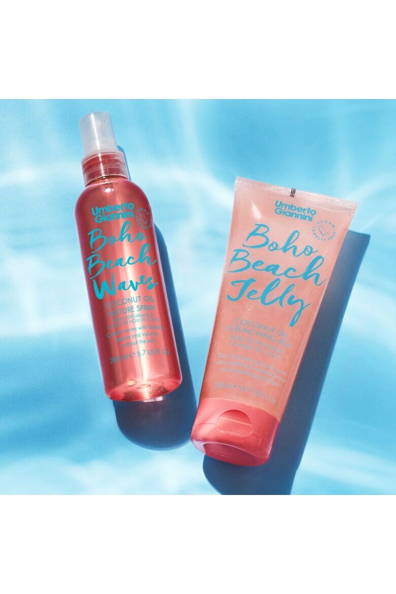 Umberto Giannini Моделиращ гел с кокосово масло за ефект на леки къдрици Boho Beach Jelly 200 мл