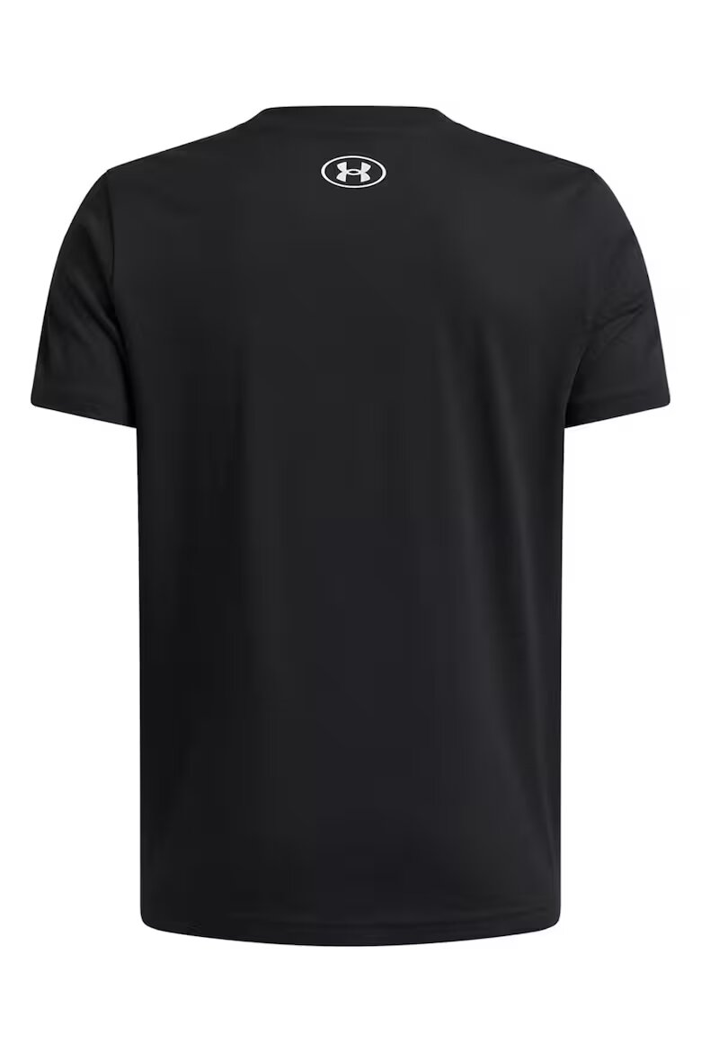 Under Armour Баскетболна тениска с принт Черен/Мандарина/Бял