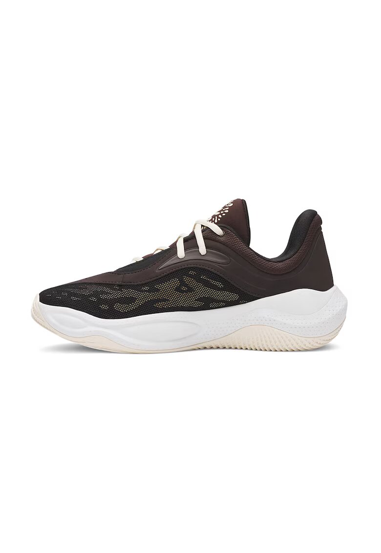 Under Armour Баскетболни обувки Curry Splash 25 - Бял/Тъмнокафяв