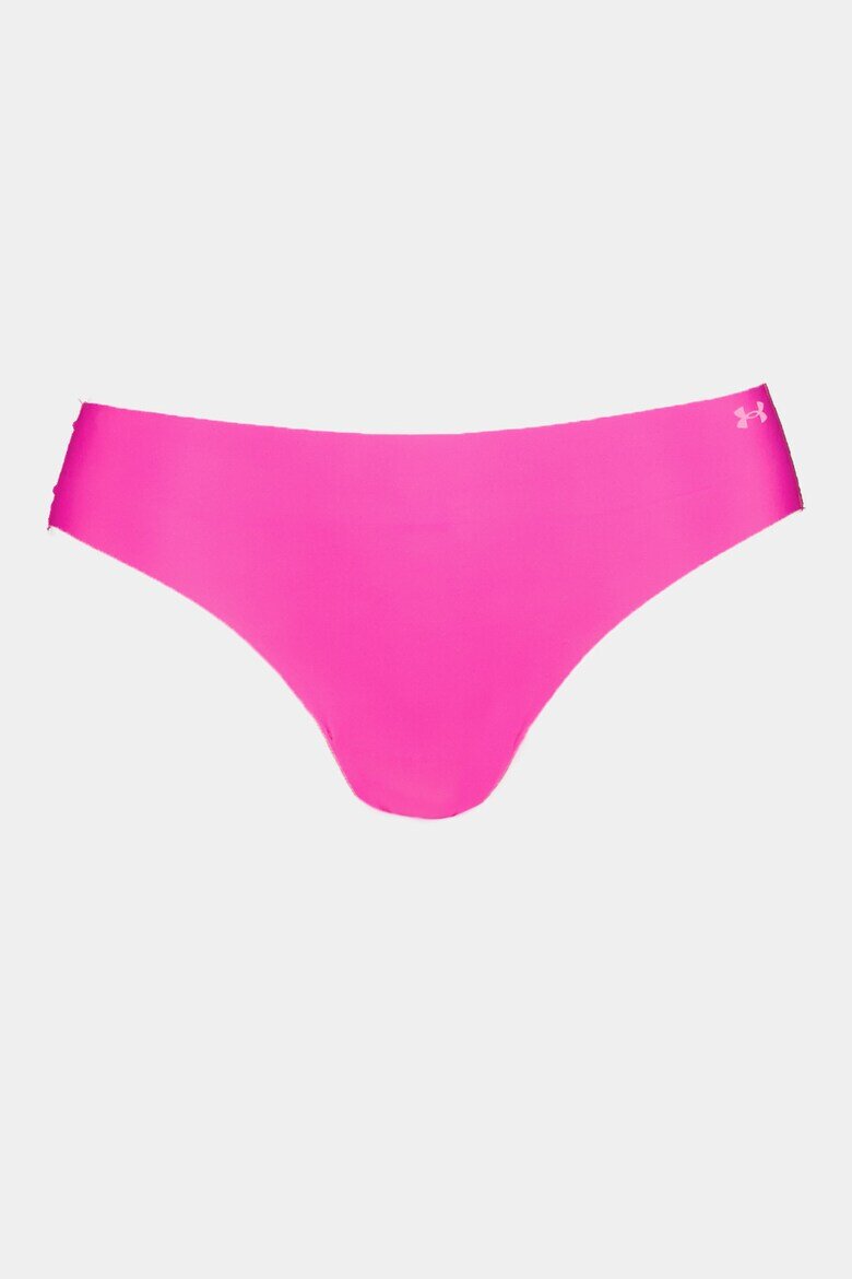 Under Armour Безшевна бразилиана Pure Stretch - 3 чифта Кафяв/Тъмнорозов/Аква зелено