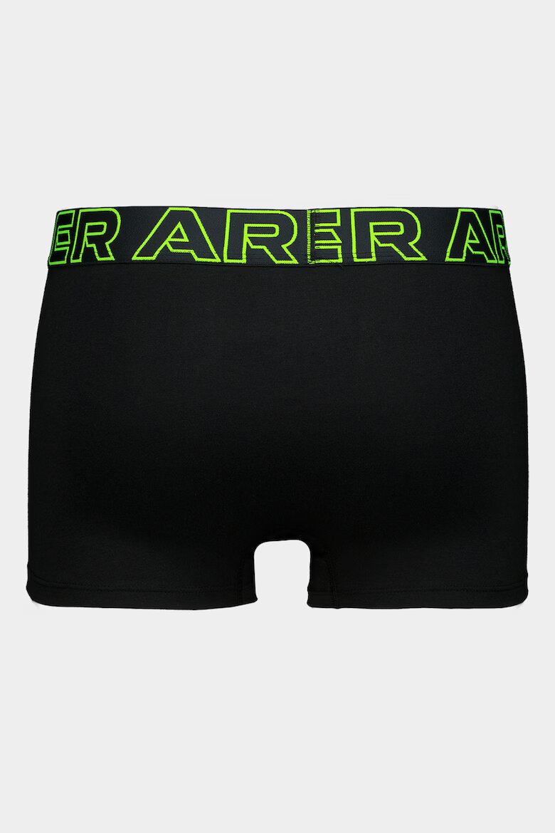 Under Armour Боксерки с лого на талията - 3 чифта Черен