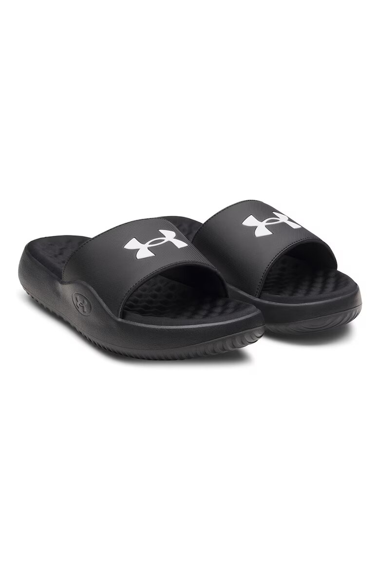 Under Armour Чехли Ignite Pro 8 от еко кожа с омекотена стелка Черен/Бял
