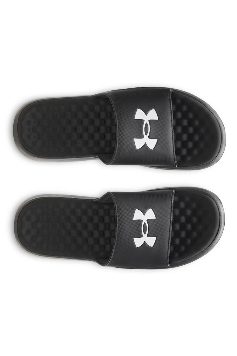 Under Armour Чехли Ignite Pro 8 от еко кожа с омекотена стелка Черен/Бял