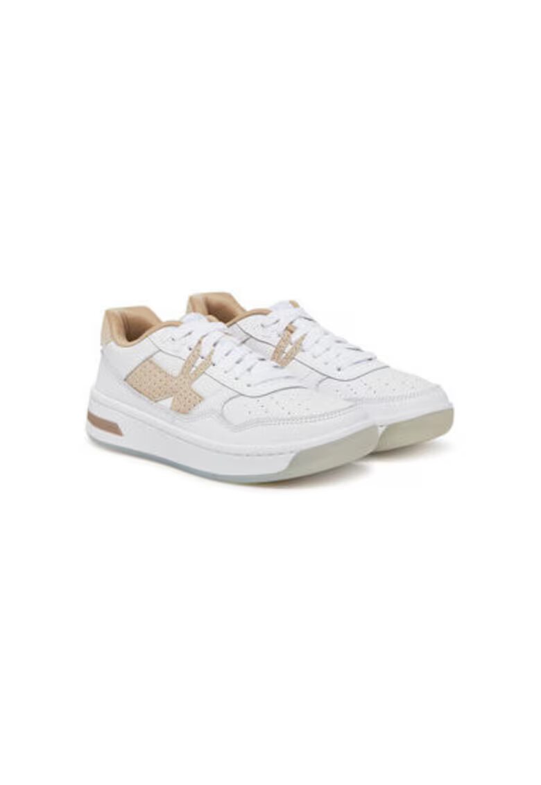 Under Armour Дамски спортни обувки 3028766 - Естествена кожа - Бели
