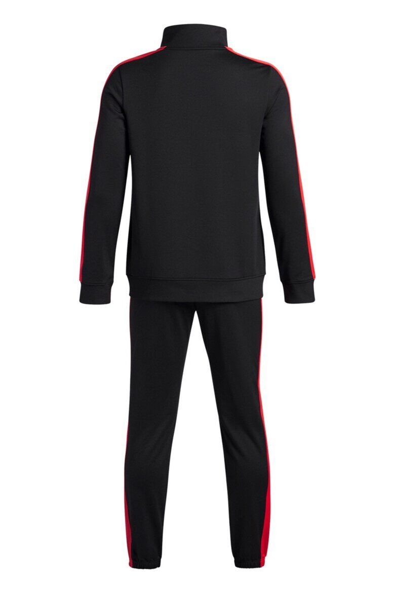 Under Armour Детски анцуг UA Knit Черен/Фуксия