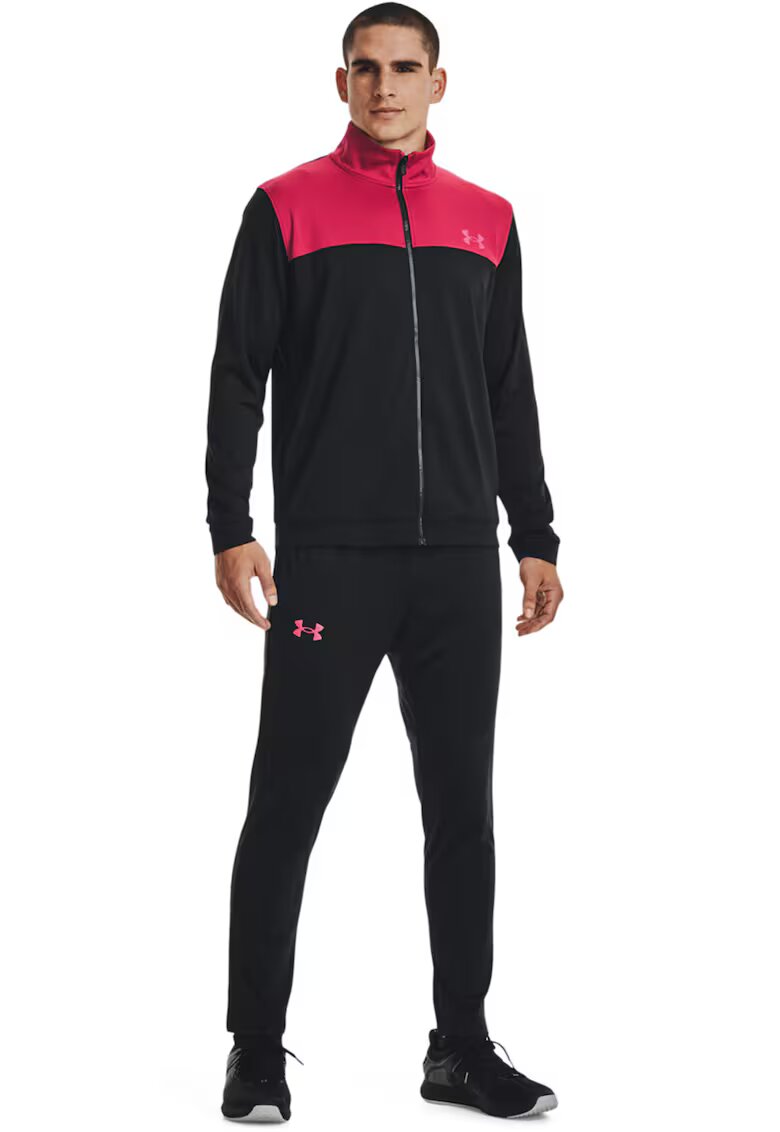 Under Armour Фитнес екип Emea с контрастен панел - Черен/Яркорозово