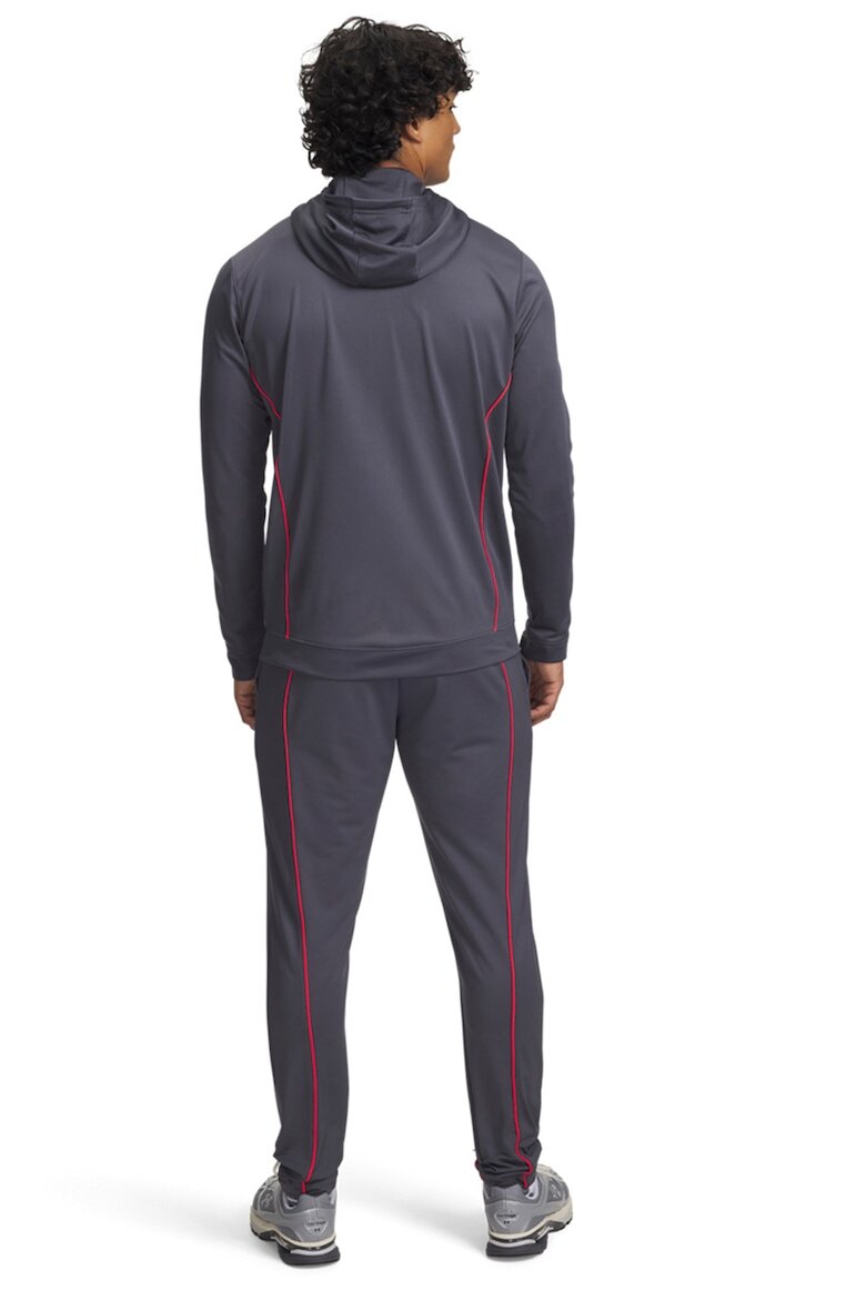 Under Armour Фитнес екип с лого Червен/Tъмносив
