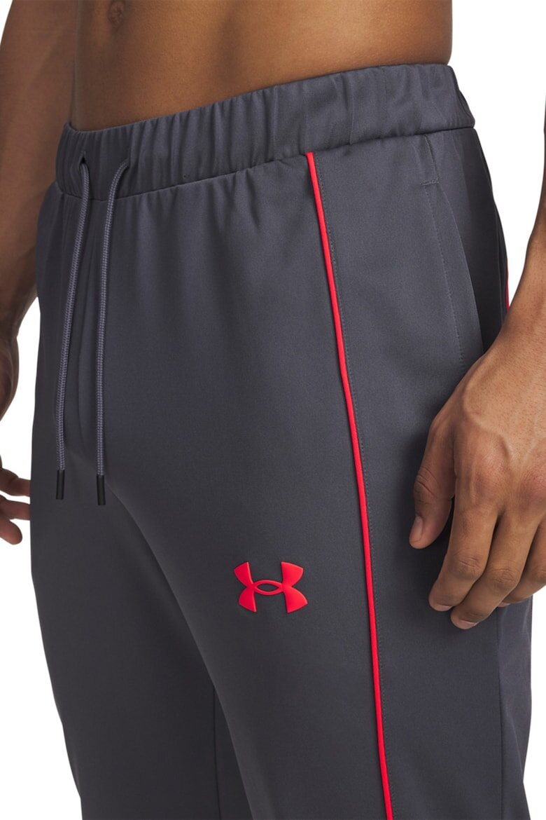 Under Armour Фитнес екип с лого Червен/Tъмносив