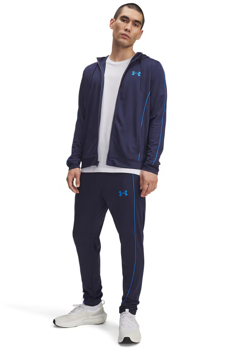 Under Armour Фитнес екип с лого Кралско Синьо/Тъмносин
