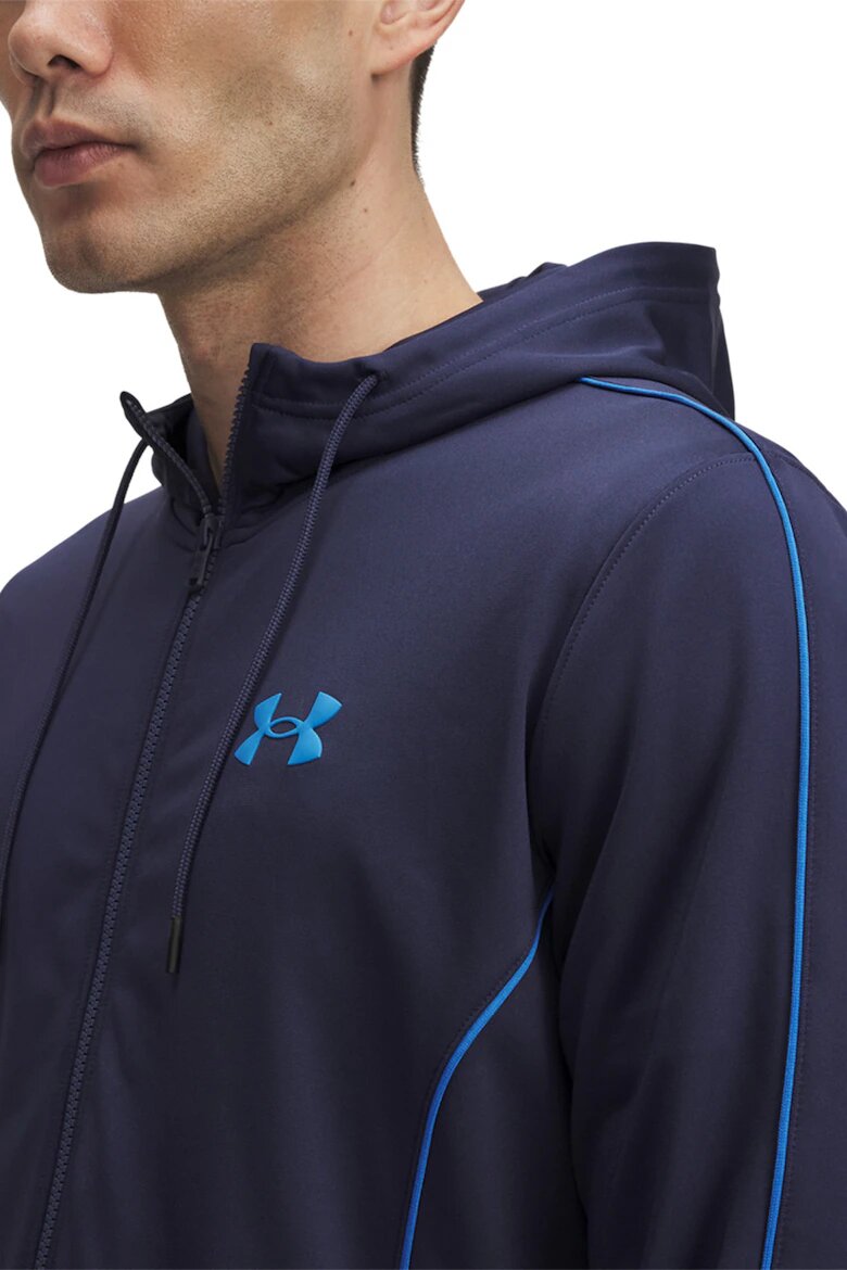 Under Armour Фитнес екип с лого Кралско Синьо/Тъмносин