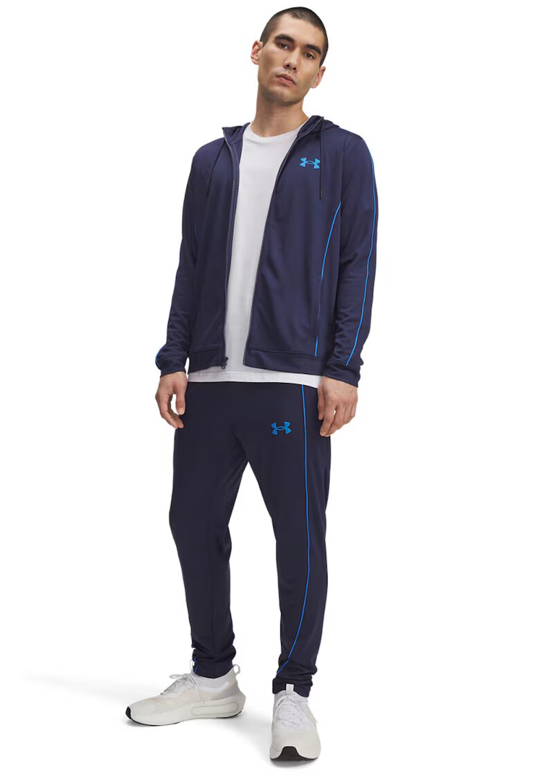 Under Armour Фитнес екип с лого - Кралско Синьо/Тъмносин