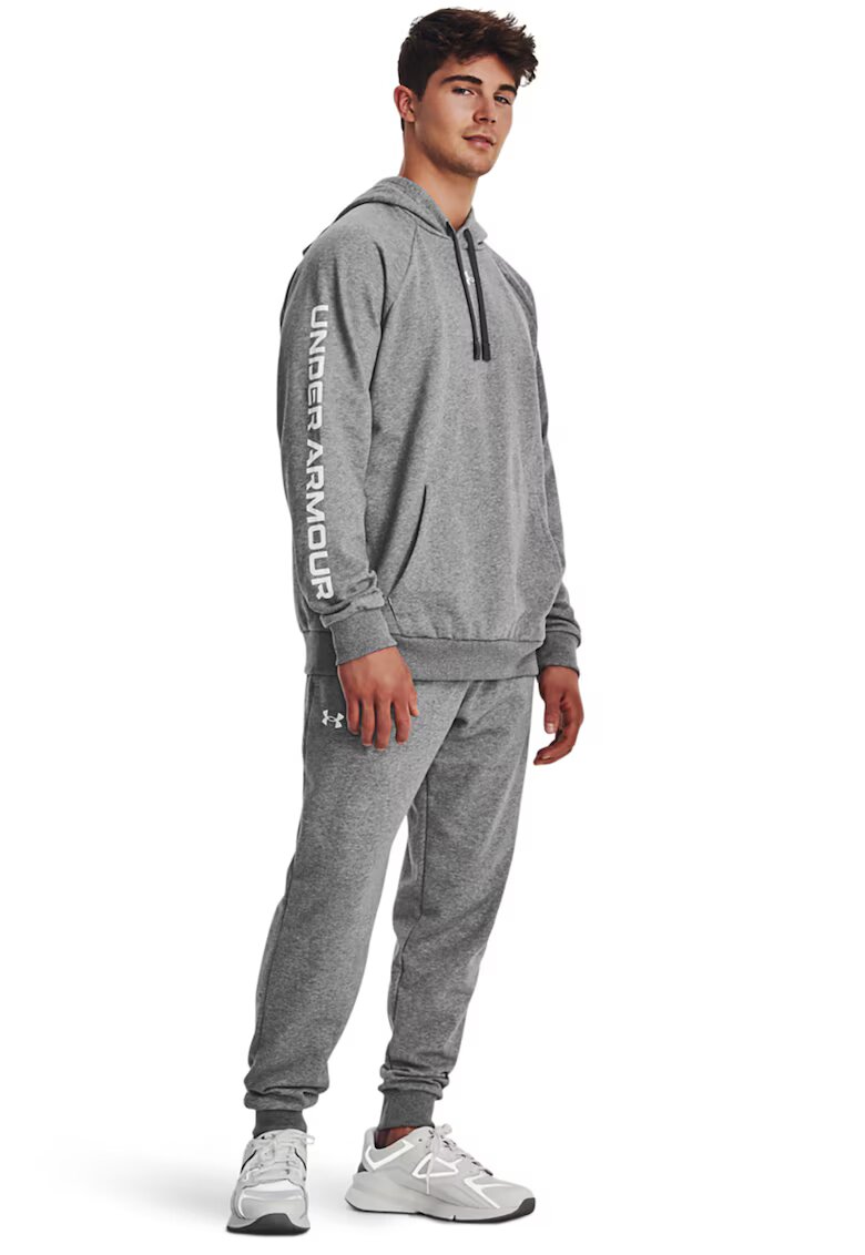 Under Armour Фитнес худи Rival и панталон - Сив меланж