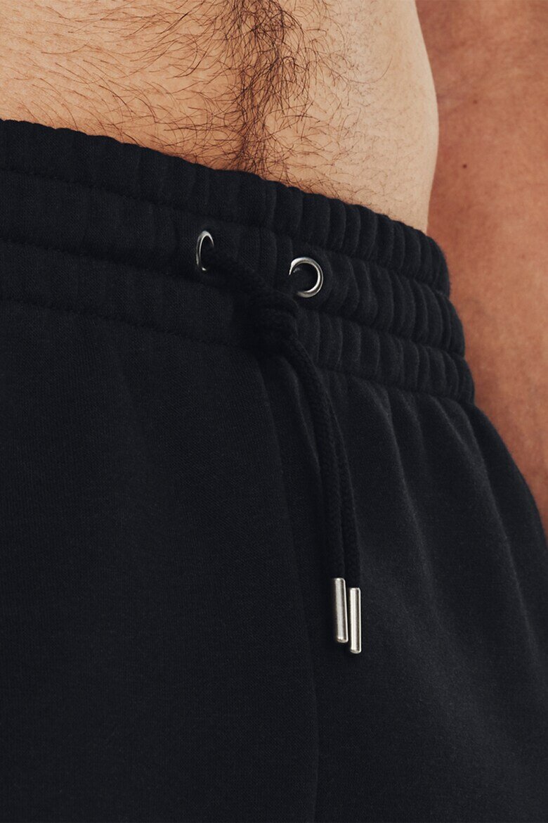 Under Armour Фитнес къс панталон с миди талия Черен