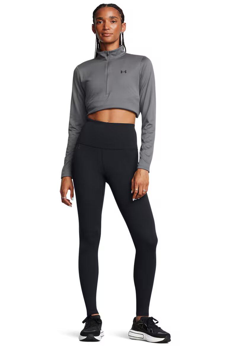 Under Armour Фитнес клин Motion с висока талия Черен/Сив