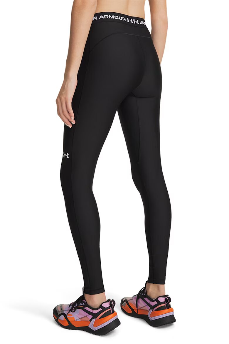 Under Armour Фитнес клин с еластична талия с лого Черен/Бял