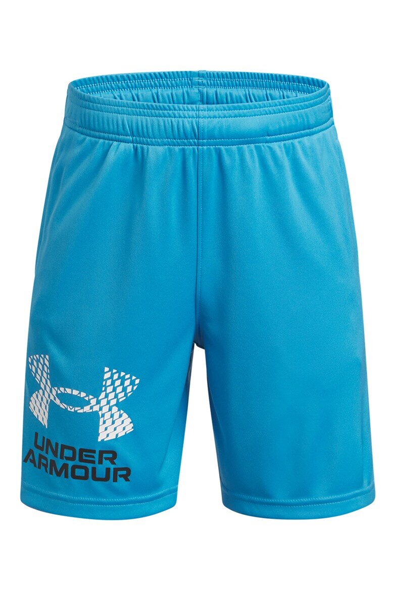 Under Armour Фитнес шорти Tech™ с лого Черен/Тюркоаз