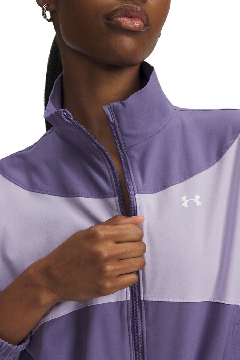 Under Armour Фитнес яке с паднали ръкави Лилав/Аметист