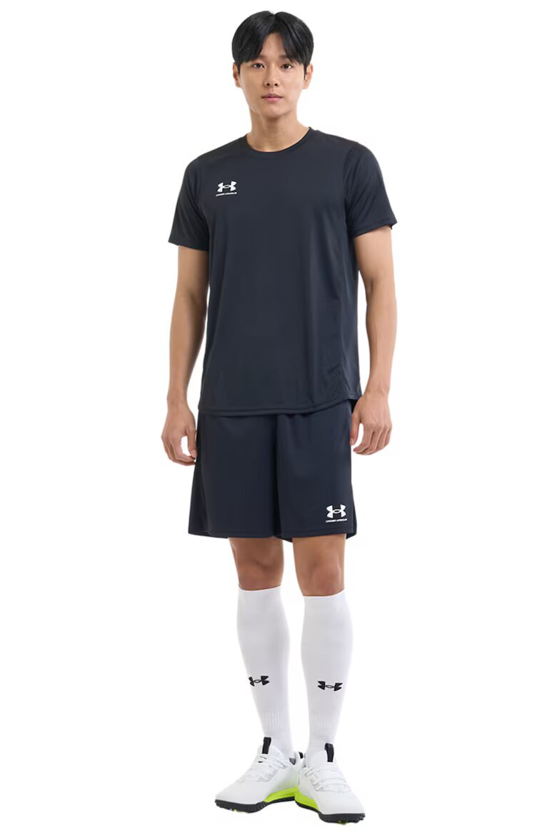 Under Armour Футболни шорти Challenger Core Бял/Черен