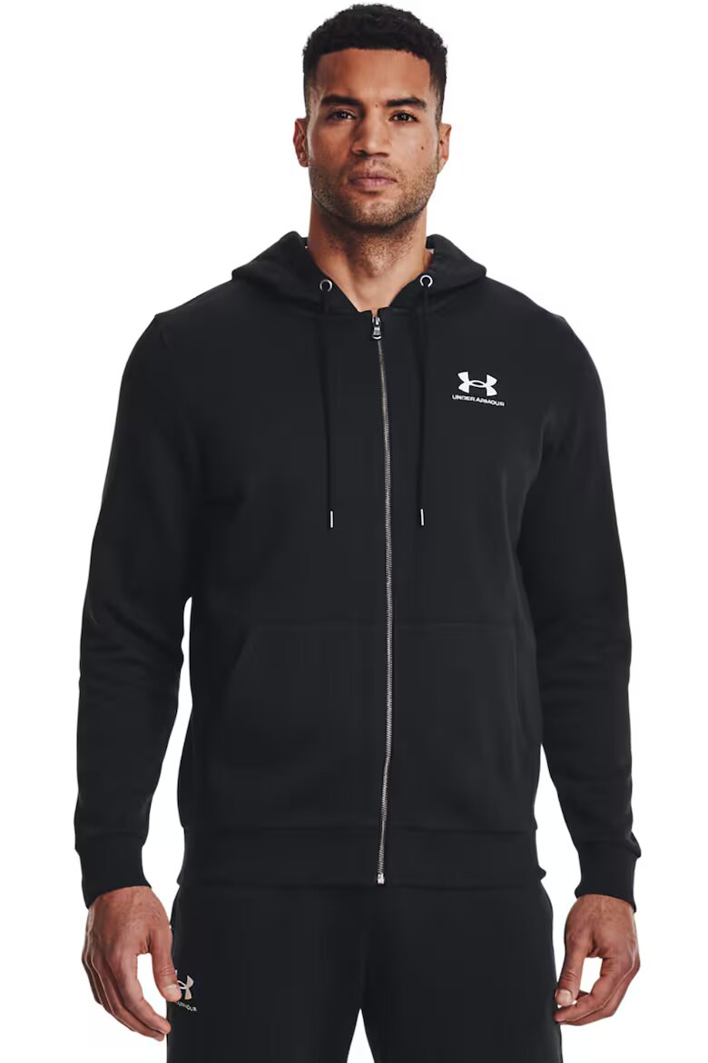 Under Armour Худи Essential с цип и джобове
