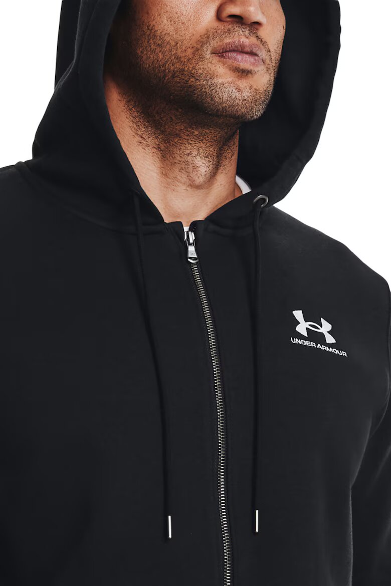 Under Armour Худи Essential с цип и джобове