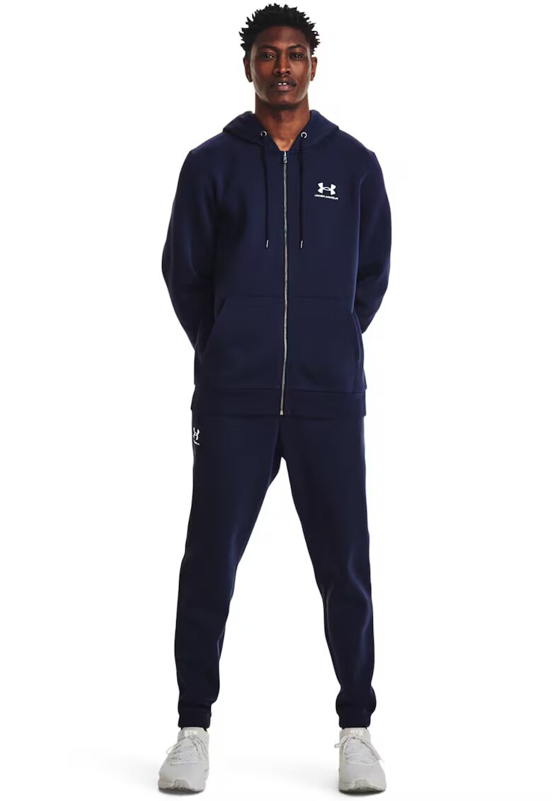 Under Armour Худи Essential с цип и джобове