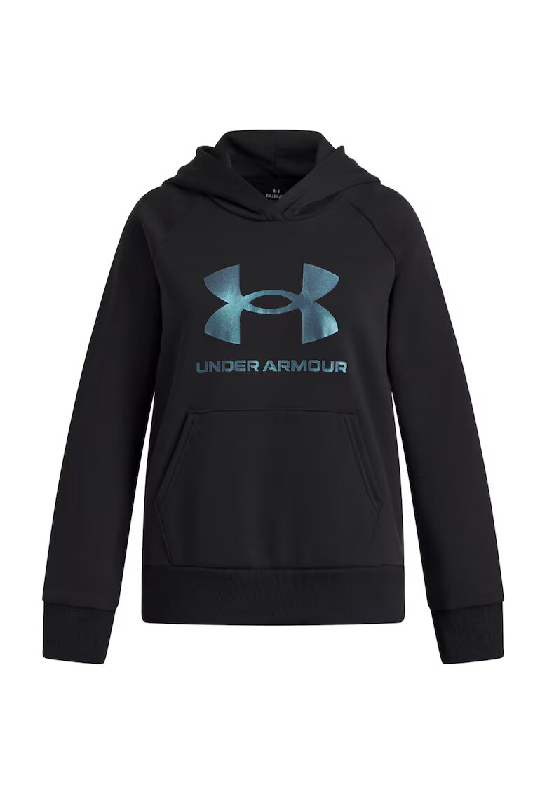 Under Armour Худи Rival - Черен/Прашно синьо