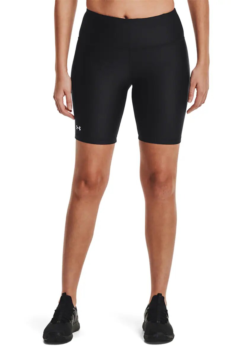 Under Armour Къс фитнес клин с лого Бял/Черен