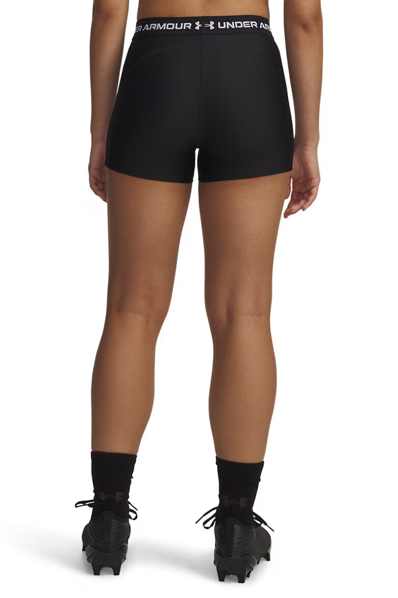 Under Armour Къс спортен клин HeatGear® с лого Черен/Бял
