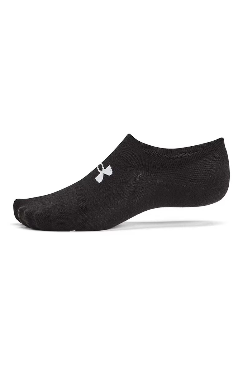 Under Armour Къси чорапи Essential с лого - 6 чифта Бял/Черен/Сив