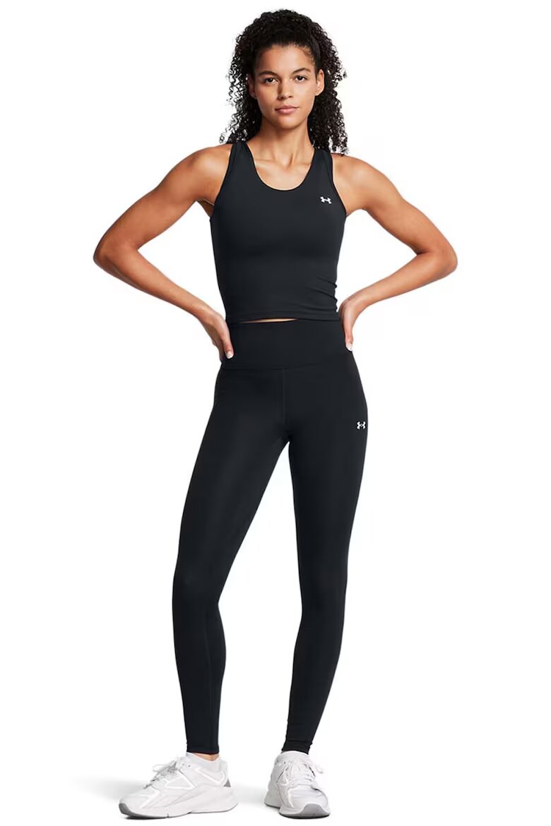 Under Armour Клин Motion с висока талия и лого Черен