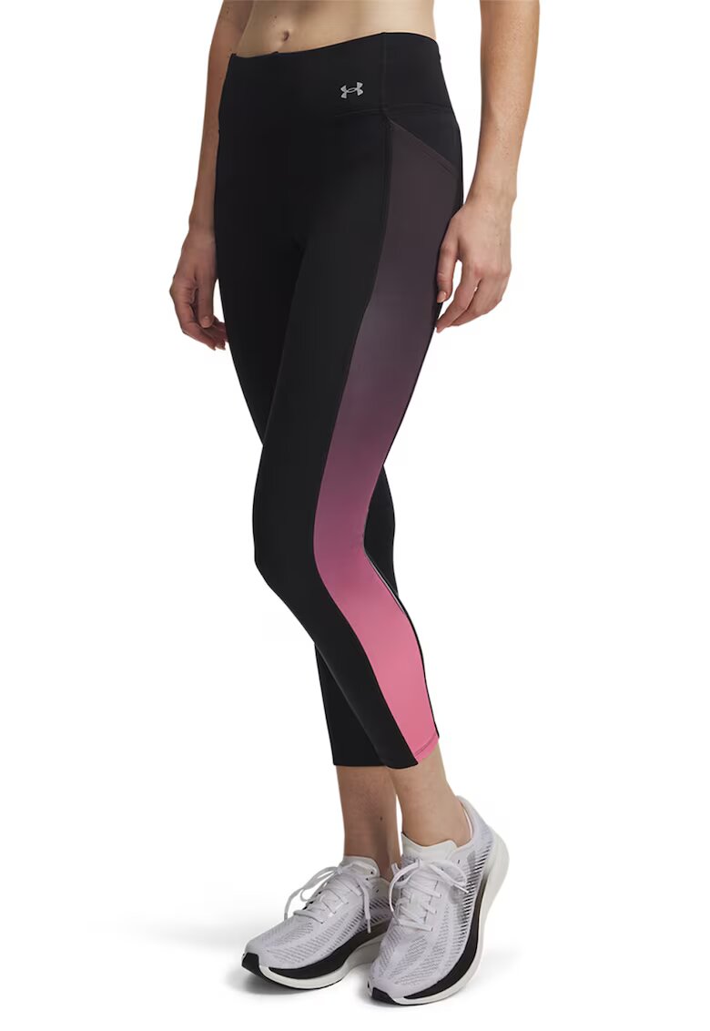 Under Armour Клин за бягане Velociti с лого - Черен/Пастелнорозов