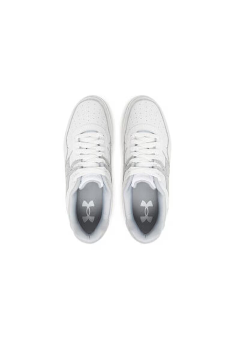 Under Armour Мъжки спортни обувки - 3028765 - Естествена кожа - Бял/Сив