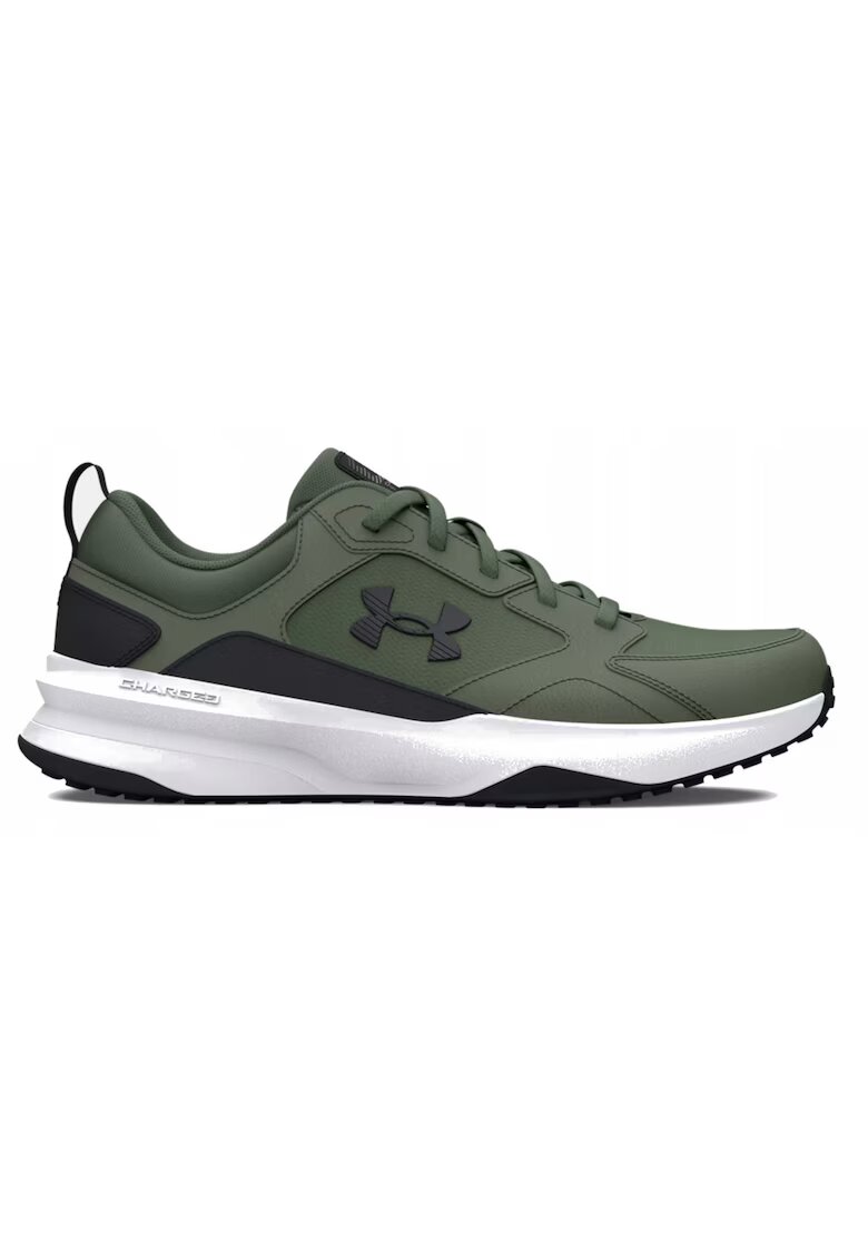 Under Armour Мъжки спортни обувки Charged Edge - текстил/естествена кожа - черен/зелен