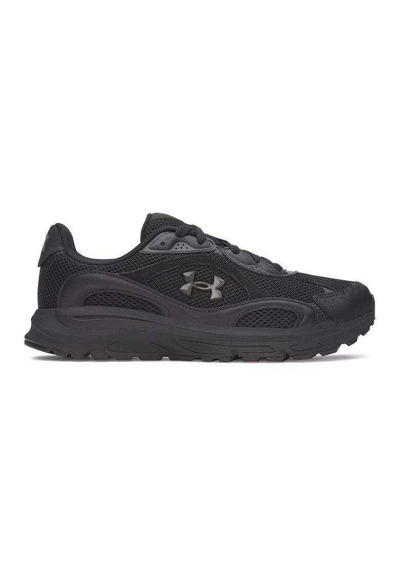 Under Armour Мрежести спортни обувки UA Tech с кожа - Черен