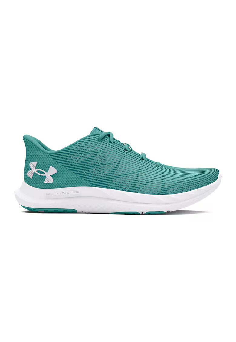 Under Armour Обувки Charged Speed Swift за бягане - Бял/Аква зелено